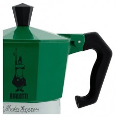 Bialetti Moka Express Italia 3 személyes trikolor kotyogós kávéfőző Konyhai termékek - Kávéfőző / kávéörlő / kiegészítő - Kotyogó kávéfőző - 432350