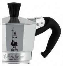 Bialetti Moka Express 1 személyes inox kotyogós kávéfőző Konyhai termékek - Kávéfőző / kávéörlő / kiegészítő - Kotyogó kávéfőző - 432670