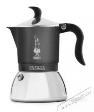 Bialetti Fiammetta fekete 2 személyes indukciós kotyogós kávéfőző Konyhai termékek - Kávéfőző / kávéörlő / kiegészítő - Kotyogó kávéfőző - 496831