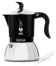 Bialetti Fiammetta fekete 4 személyes indukciós kotyogós kávéfőző Konyhai termékek - Kávéfőző / kávéörlő / kiegészítő - Kotyogó kávéfőző - 496828