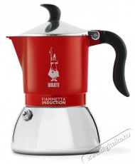 Bialetti Fiammetta piros 2 személyes indukciós kotyogós kávéfőző Konyhai termékek - Kávéfőző / kávéörlő / kiegészítő - Kotyogó kávéfőző - 496829