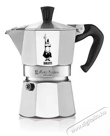 Bialetti Bridgerton Moka Express 3 adagos kotyogós kávéfőző Konyhai termékek - Kávéfőző / kávéörlő / kiegészítő - Kotyogó kávéfőző - 501620