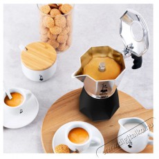 Bialetti Brikka ezüst-fekete 4 személyes kotyogós kávéfőző Konyhai termékek - Kávéfőző / kávéörlő / kiegészítő - Kotyogó kávéfőző - 502048