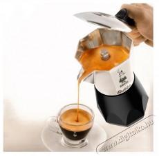 Bialetti Brikka ezüst-fekete 4 személyes kotyogós kávéfőző Konyhai termékek - Kávéfőző / kávéörlő / kiegészítő - Kotyogó kávéfőző - 502048