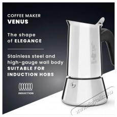 Bialetti New Venus, 4 személyes Konyhai termékek - Kávéfőző / kávéörlő / kiegészítő - Kotyogó kávéfőző - 515212