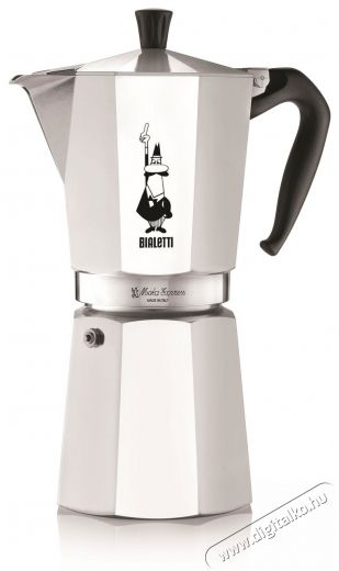 Bialetti Moka Express 18 adag, alumínium Konyhai termékek - Kávéfőző / kávéörlő / kiegészítő - Kotyogó kávéfőző - 524347