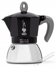 Bialetti New Moka Induction 6 adag fekete Konyhai termékek - Kávéfőző / kávéörlő / kiegészítő - Kotyogó kávéfőző - 524351
