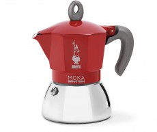 Bialetti New Moka Induction 2 adag piros Konyhai termékek - Kávéfőző / kávéörlő / kiegészítő - Kotyogó kávéfőző - 524344