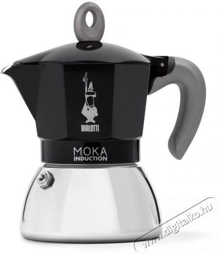 Bialetti NEW MOKA INDUCTION BLACK 4 CUPS Konyhai termékek - Kávéfőző / kávéörlő / kiegészítő - Kotyogó kávéfőző - 524342