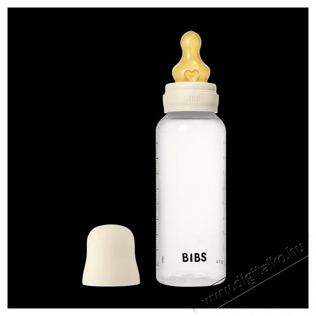 Bibs Komplett k&oacute;lika elleni cumis&uuml;veg k&eacute;szlet, 270 ml, latex, ivory Sz&eacute;ps&eacute;g&aacute;pol&aacute;s / Eg&eacute;szs&eacute;g - Baba mama term&eacute;k - Cumis&uuml;veg / cumi / etet&eacute;s kieg&eacute;sz&iacute;tő - 533036