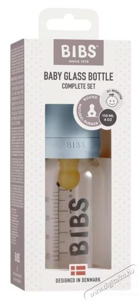 Bibs anti-k&oacute;lik&aacute;s cumis&uuml;veg, Boroszilik&aacute;t &uuml;veg, 110ml, Babak&eacute;k H&aacute;ztart&aacute;s / Otthon / K&uuml;lt&eacute;r - Egy&eacute;b h&aacute;ztart&aacute;si term&eacute;k - 533033