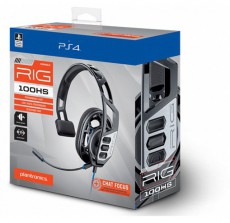 BigBen Nacon Plantronics RIG 100HS PS4 chat headset - fekete Audio-Video / Hifi / Multimédia - Fül és Fejhallgatók - Fejhallgató mikrofonnal / headset - 384731