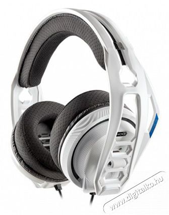 BigBen Nacon Plantronics RIG 400HSW PS4 Sztereo gamer headset - fehér Audio-Video / Hifi / Multimédia - Fül és Fejhallgatók - Fejhallgató mikrofonnal / headset - 384727
