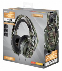 BigBen Nacon Plantronics RIG 400FO sztereo terepmintás gamer headset Mobil / Kommunikáció / Smart - Mobiltelefon kiegészítő / tok - Headset - 405930