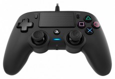 BigBen Nacon Compact PS4 fekete vezetékes kontroller Iroda és számítástechnika - Játék konzol - Playstation 4 (PS4) konzol - 461066