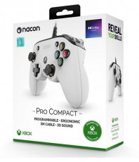 BigBen Nacon Pro Compact Xbox Series fehér kontroller Iroda és számítástechnika - Játék konzol - Kontroller - 461681