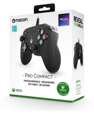 BigBen Nacon Pro Compact Xbox Series fekete kontroller Iroda és számítástechnika - Játék konzol - Kontroller - 461682