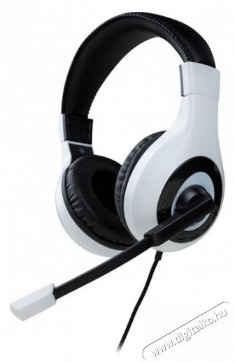 BigBen V1 PS4/PS5 sztereo fehér gamer headset Audio-Video / Hifi / Multimédia - Fül és Fejhallgatók - Fejhallgató mikrofonnal / headset - 461014