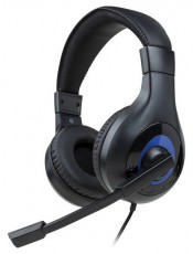 BigBen V1 PS4/PS5 sztereo fekete gamer headset Audio-Video / Hifi / Multimédia - Fül és Fejhallgatók - Fejhallgató mikrofonnal / headset - 461013