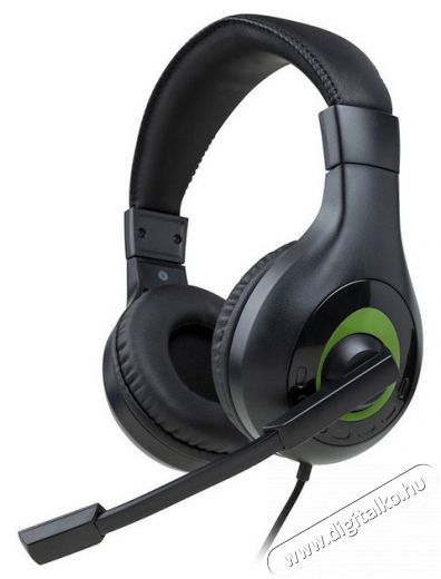 BigBen V1 Xbox Series S/X sztereo fekete gamer headset Audio-Video / Hifi / Multimédia - Fül és Fejhallgatók - Fejhallgató mikrofonnal / headset - 461015