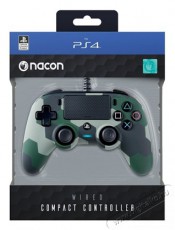 BigBen Nacon Compact PS4 camouflage vezetékes kontroller Iroda és számítástechnika - Játék konzol - Playstation 4 (PS4) konzol - 461898