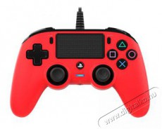 BigBen Nacon Compact PS4 piros vezetékes kontroller Iroda és számítástechnika - Játék konzol - Playstation 4 (PS4) konzol - 461930