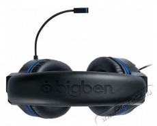 BigBen V3 PS4/PC sztereo fekete gamer headset Audio-Video / Hifi / Multimédia - Fül és Fejhallgatók - Fejhallgató mikrofonnal / headset - 461948