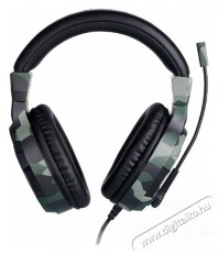 BigBen V3 PS4/PC sztereo zöld gamer headset Iroda és számítástechnika - Játék konzol - Kiegészítő - 447415