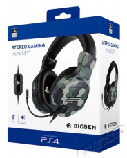 BigBen V3 PS4/PC sztereo zöld gamer headset Iroda és számítástechnika - Játék konzol - Kiegészítő - 447415