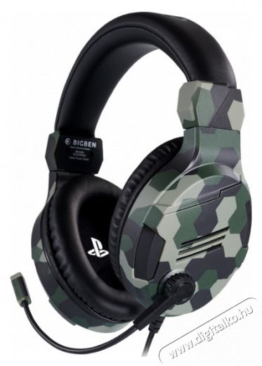 BigBen V3 PS4/PC sztereo zöld gamer headset Iroda és számítástechnika - Játék konzol - Kiegészítő - 447415