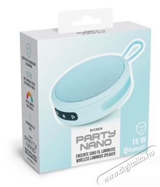 BigBen 2809238 Party Nano vezet&eacute;k n&eacute;lk&uuml;li vil&aacute;g&iacute;t&oacute; k&eacute;k Bluetooth hangsz&oacute;r&oacute; Audio-Video / Hifi / Multim&eacute;dia - Hordozhat&oacute;, vezet&eacute;k n&eacute;lk&uuml;li / bluetooth hangsug&aacute;rz&oacute; - Hordozhat&oacute;, vezet&eacute;k n&eacute;lk&uuml;li / bluetooth hangsug&aacute;rz&oacute; - 508941