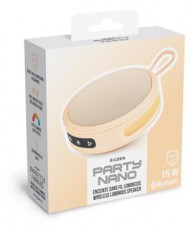 BigBen 2809239 Party Nano vezeték nélküli világító narancs Bluetooth hangszóró Audio-Video / Hifi / Multimédia - Hordozható, vezeték nélküli / bluetooth hangsugárzó - Hordozható, vezeték nélküli / bluetooth hangsugárzó - 508947