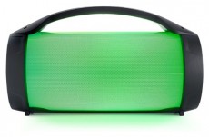 BigBen 2809249 Party Lite vezeték nélküli világító fekete Bluetooth hangszóró mikrofonnal Audio-Video / Hifi / Multimédia - Hordozható, vezeték nélküli / bluetooth hangsugárzó - Hordozható, vezeték nélküli / bluetooth hangsugárzó - 508944