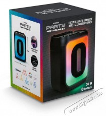 BigBen 2809253 Party High Power S II 30W vezeték nélküli világító Bluetooth hangszóró Audio-Video / Hifi / Multimédia - Hordozható, vezeték nélküli / bluetooth hangsugárzó - Hordozható, vezeték nélküli / bluetooth hangsugárzó - 514891