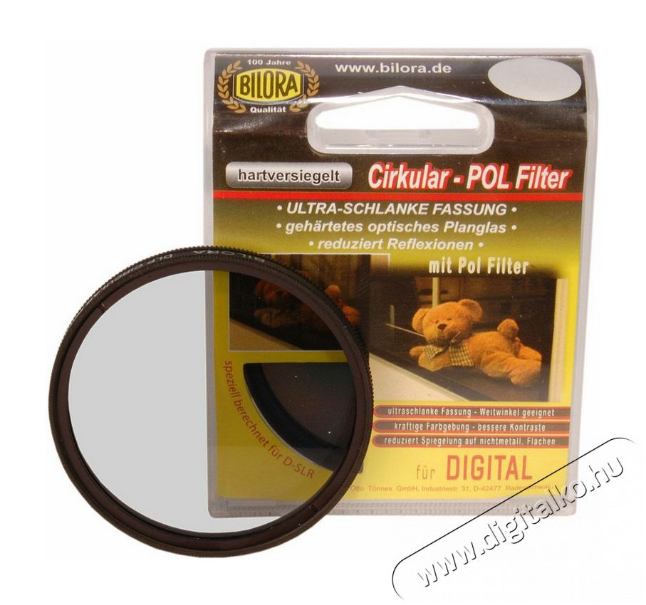 Bilora 7013-55 CPL-Digital Low Profile Line / M 55 Szűrő CPL Fotó-Videó kiegészítők - Vaku kiegészítő - Szűrő - 322682