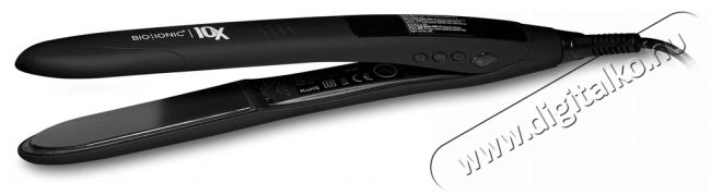 BioIonic LUXE 10X fekete Szépségápolás / Egészség - Hajápolás - Hajvasaló / egyenesítő - 510423