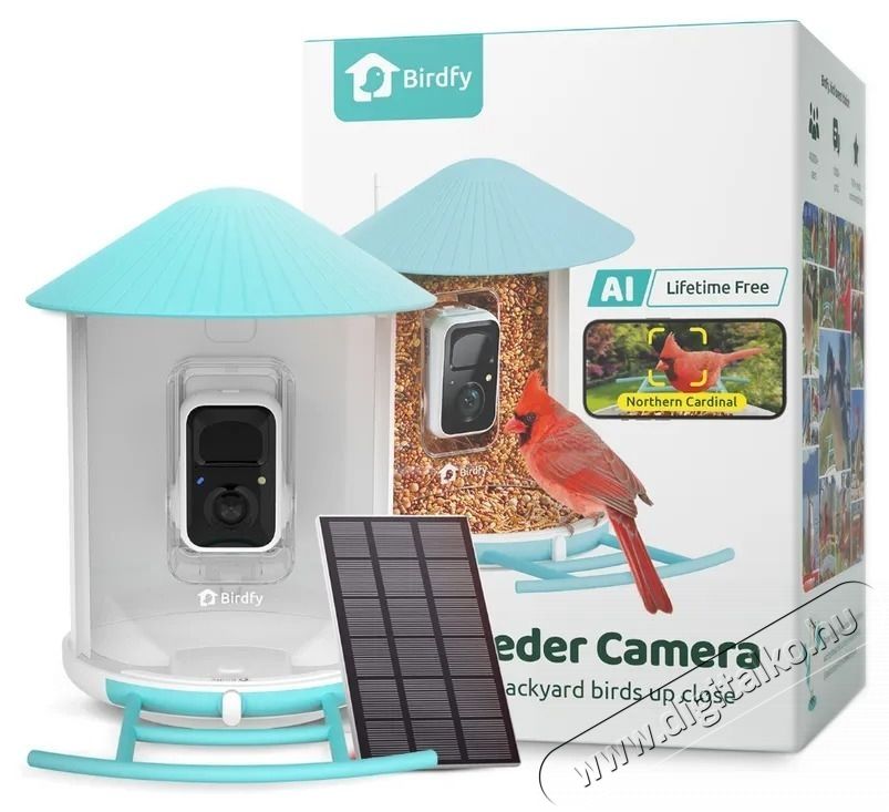 Birdfy Mad&aacute;retető kamer&aacute;val, (ingyenes AI egy &eacute;letre) (EPPAMBNI8101100) H&aacute;ztart&aacute;s / Otthon / K&uuml;lt&eacute;r - Egy&eacute;b h&aacute;ztart&aacute;si term&eacute;k - 531479
