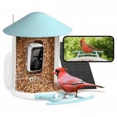 Birdfy Mad&aacute;retető kamer&aacute;val &eacute;s napelemmel (AI előfizet&eacute;s) (EPPAMBNI8102110) H&aacute;ztart&aacute;s / Otthon / K&uuml;lt&eacute;r - K&uuml;lt&eacute;r / kerti term&eacute;k / grill - Egy&eacute;b kerti g&eacute;p - 531472