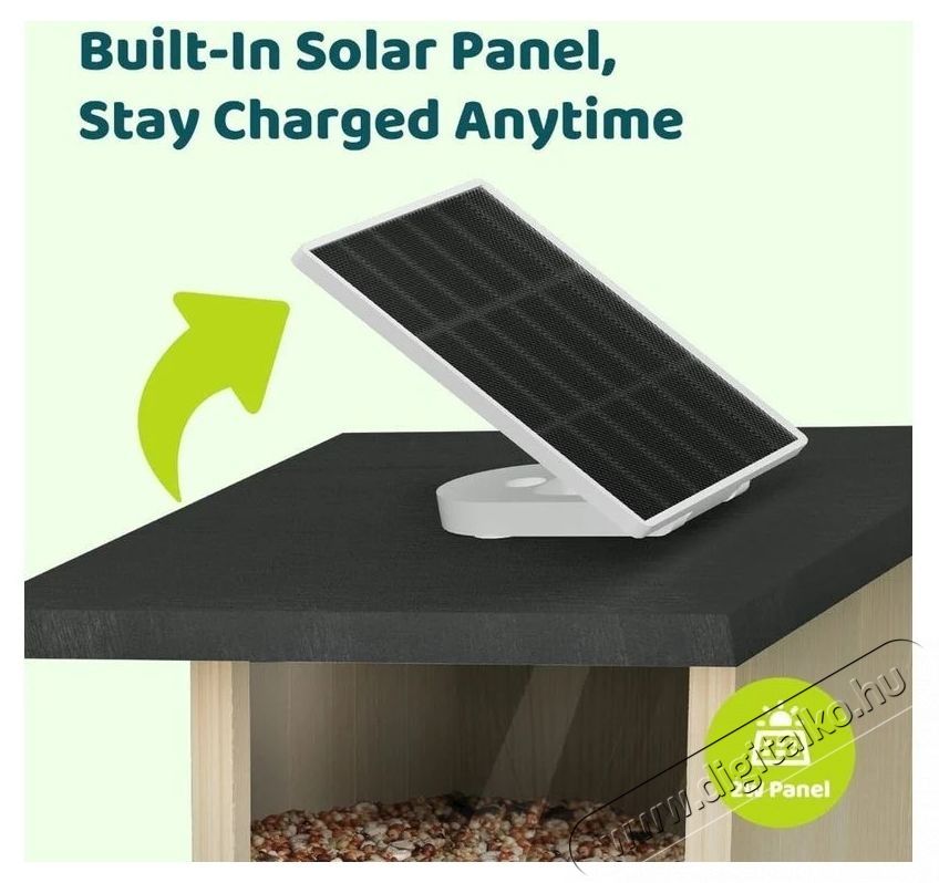 Birdfy Mad&aacute;retető kamer&aacute;val, &eacute;benfa, AI n&eacute;lk&uuml;l (EPPAMBNI8702110) H&aacute;ztart&aacute;s / Otthon / K&uuml;lt&eacute;r - K&uuml;lt&eacute;r / kerti term&eacute;k / grill - Egy&eacute;b kerti g&eacute;p - 531483