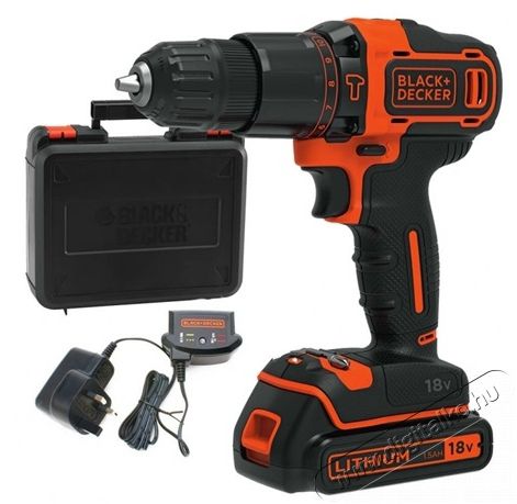 Black&Decker BDCHD18KQW akkumulátoros fúró/csavarozó Háztartás / Otthon / Kültér - Szerszám - Akkumulátoros csavarhúzó - 365057