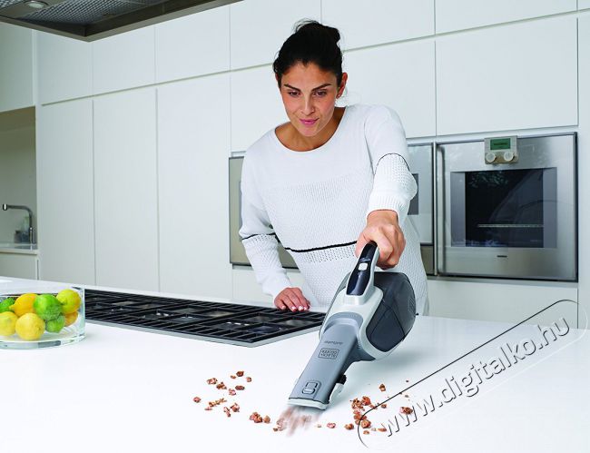 Black&Decker DVJ215J akkumulátoros morzsaporszívó Háztartás / Otthon / Kültér - Porszívó / takarítógép - Morzsaporszívó - 323992