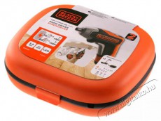Black&Decker BCF611CK-QW Marokcsavarozó töltőkábellel - 20 db fejjel Háztartás / Otthon / Kültér - Szerszám - Akkumulátoros csavarhúzó - 365088