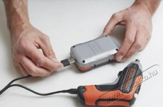 Black&Decker BCF611CK-QW Marokcsavarozó töltőkábellel - 20 db fejjel Háztartás / Otthon / Kültér - Szerszám - Akkumulátoros csavarhúzó - 365088