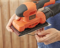 Black&Decker BEW220-QS vibrációs csiszoló - 150W Háztartás / Otthon / Kültér - Szerszám - Csiszoló gép - 365108