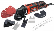 Black&Decker MT300KA-QS Multifunkciós rezgőszerszám kofferban - 300W Háztartás / Otthon / Kültér - Szerszám - Multifunkciós gép - 365097