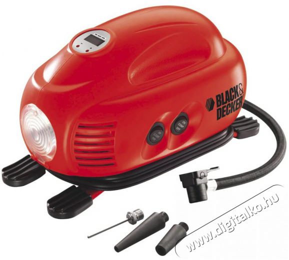 Black&Decker ASI200XJ légpumpa Háztartás / Otthon / Kültér - Szerszám - Kompresszor - 365094