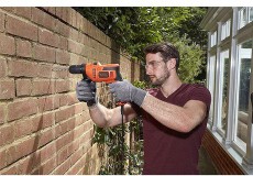 Black&Decker BEH200-QS ÜTVEFÚRÓ Háztartás / Otthon / Kültér - Szerszám - Fúró / fúrókalapács - 373785