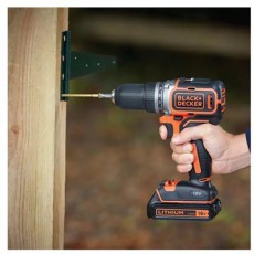 Black&Decker BL186K-QW FÚRÓ-CSAVAROZÓ Háztartás / Otthon / Kültér - Szerszám - Akkumulátoros csavarhúzó - 373784