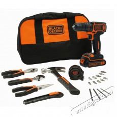 Black&Decker BDCDC18HTSA-QW fúró-csavarozó Háztartás / Otthon / Kültér - Szerszám - Fúró / fúrókalapács - 378247