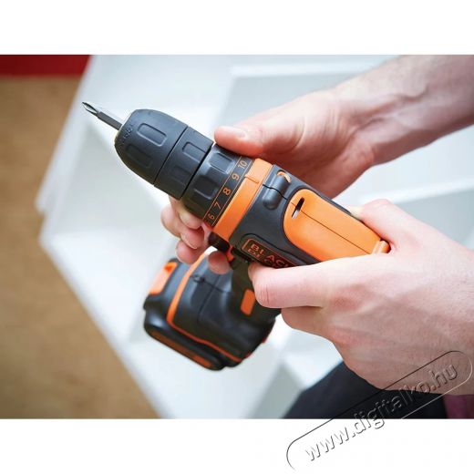 Black&Decker BDCDD12K1B-QW akkus fúrócsavarozó Háztartás / Otthon / Kültér - Szerszám - Fúró / fúrókalapács - 378571